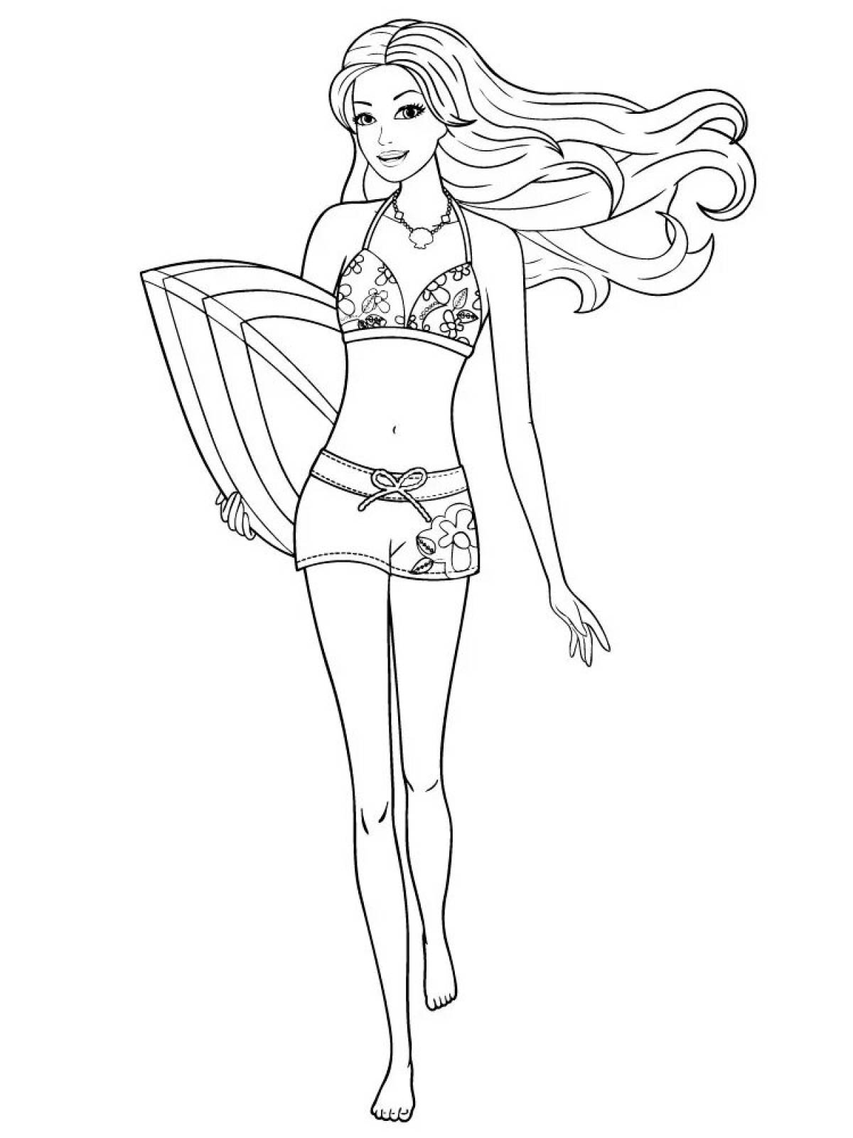 Barbie in swimsuit #8