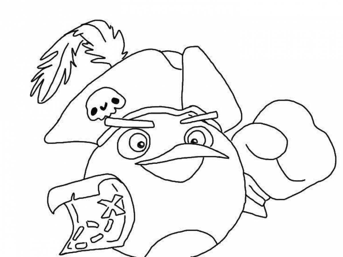 Outstanding angry birds coloring book