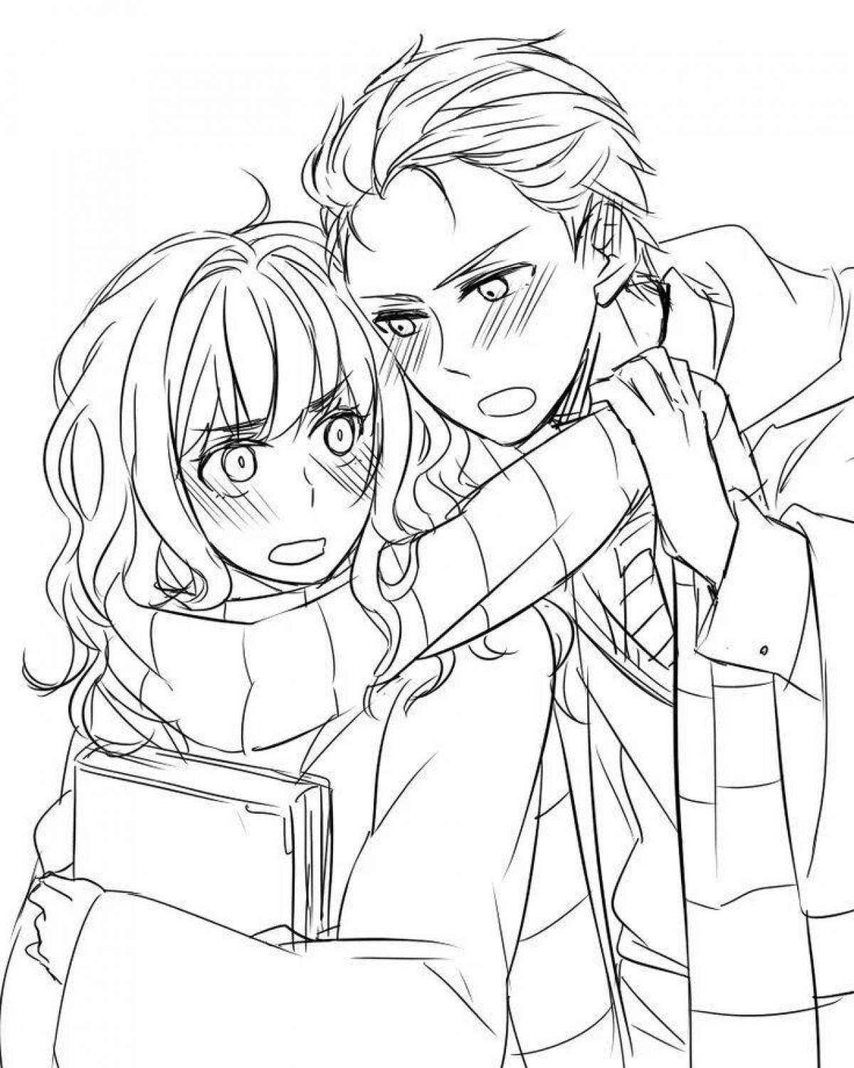 Harry potter draco malfoy funny coloring book