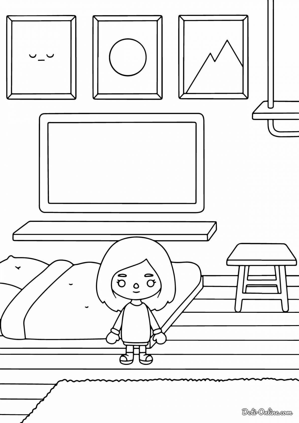 Furniture current side bedroom #3