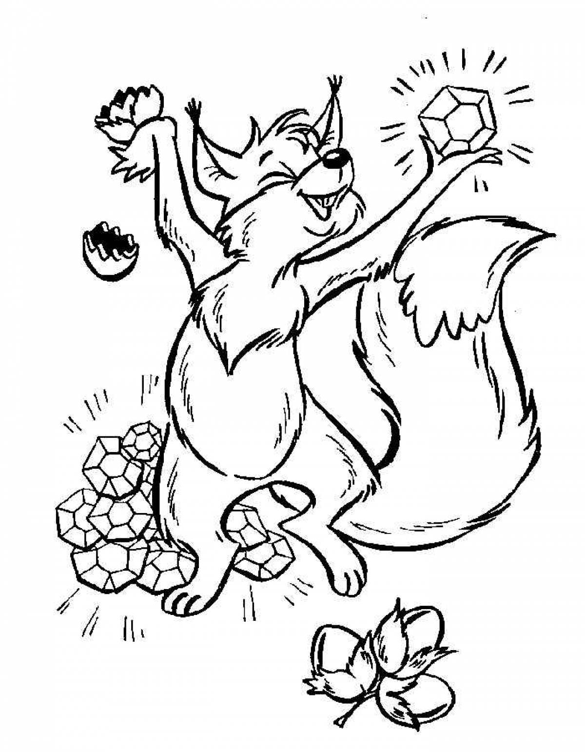 Brilliant king of saltan-squirrel