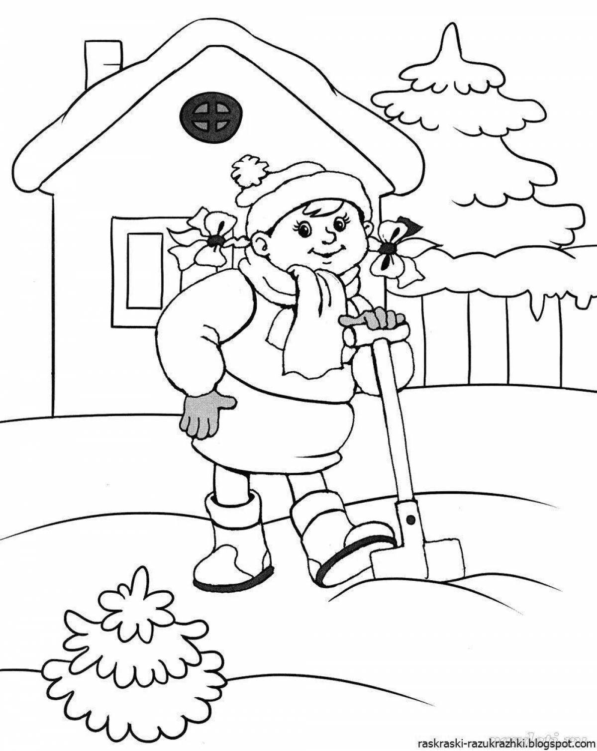 Зима для дошкольников #6