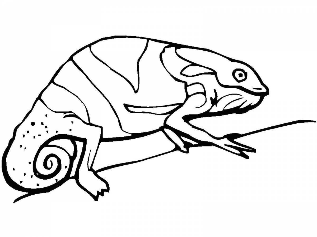 Outstanding reptile coloring pages