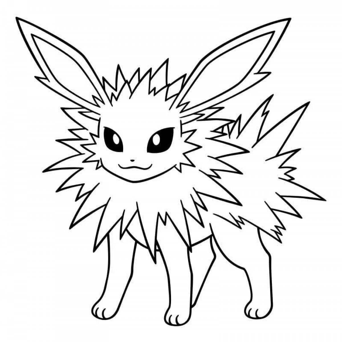 Adorable pokemon coloring book