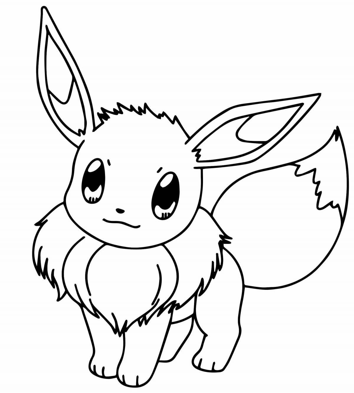 Cute pokemon coloring pages