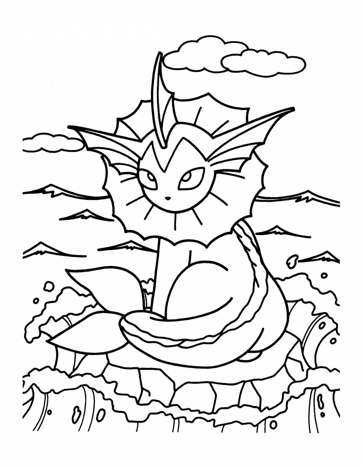 Awesome pokemon coloring book
