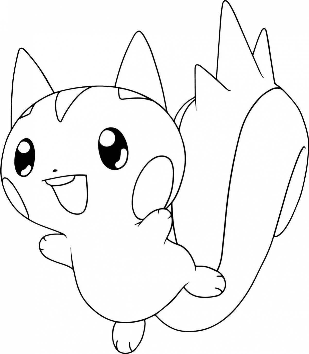 Attractive pokemon coloring