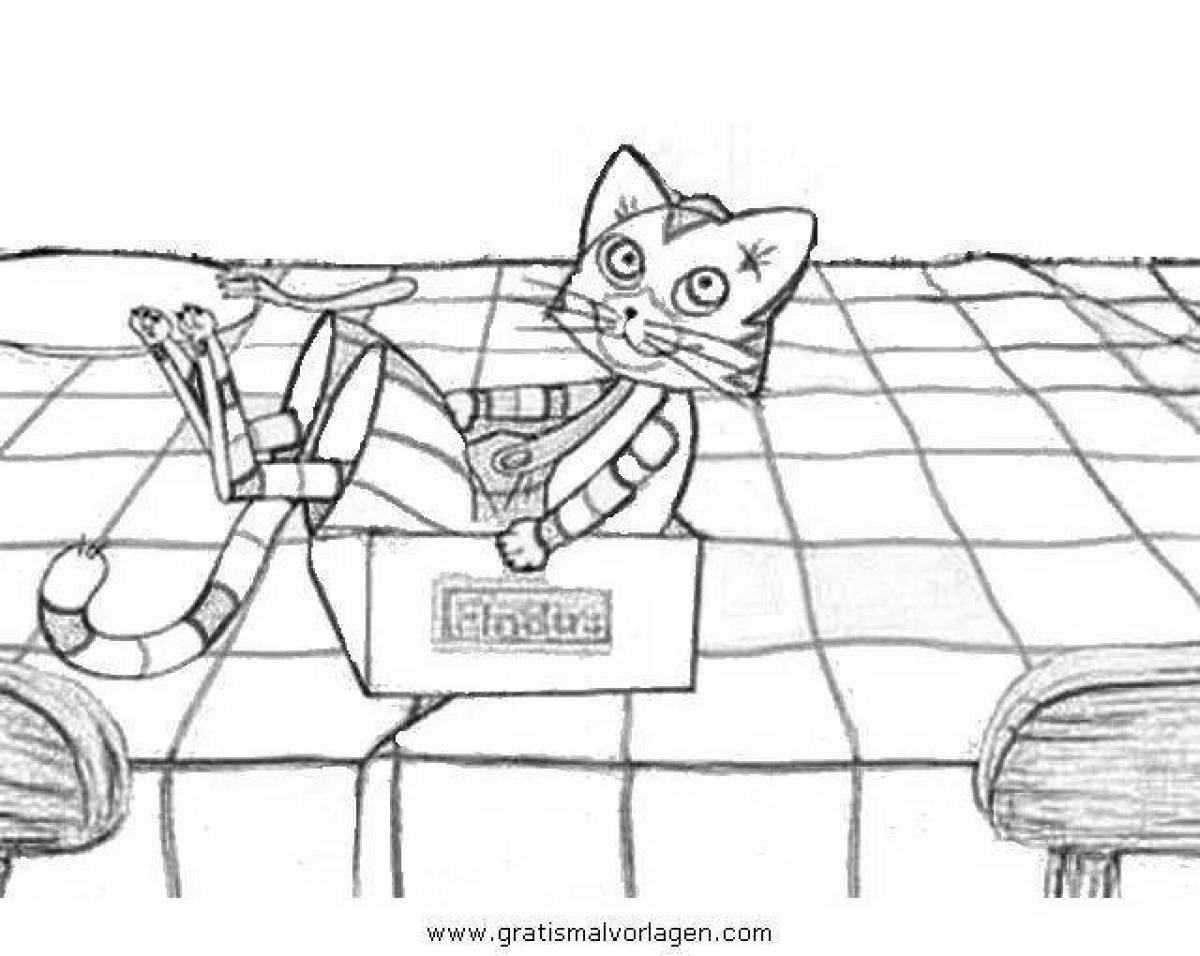 Раскраска Буйный финдус раскраска