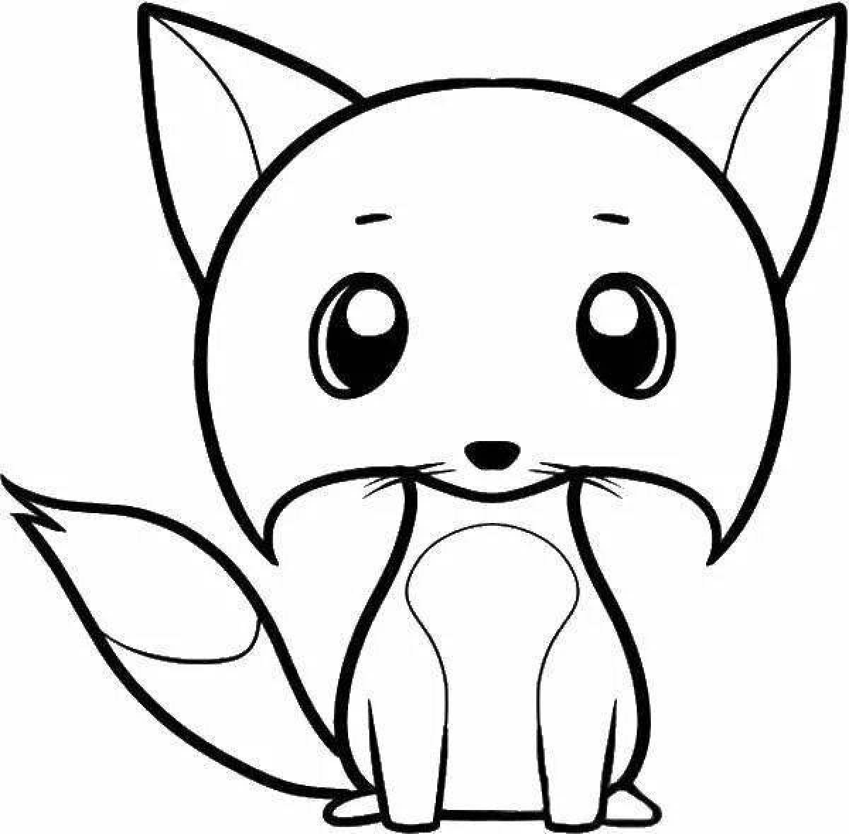 Live coloring cute animals