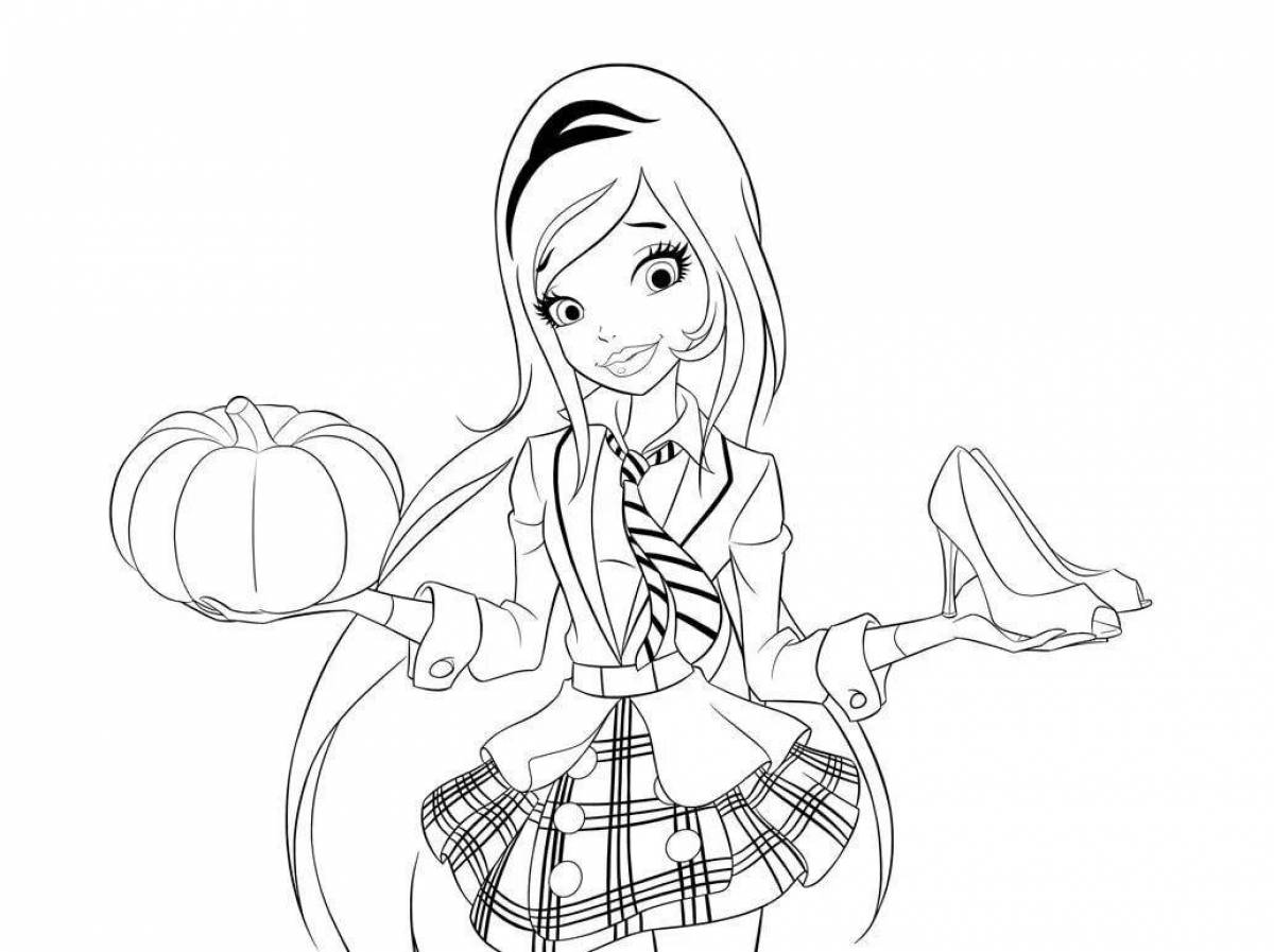 Bright coloring royal academy