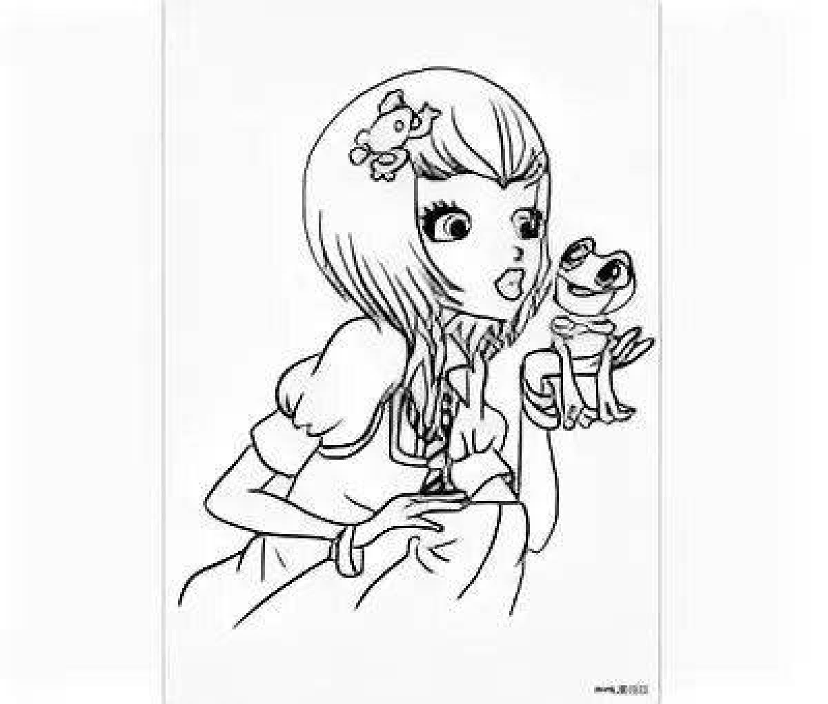 Exotic coloring royal academy