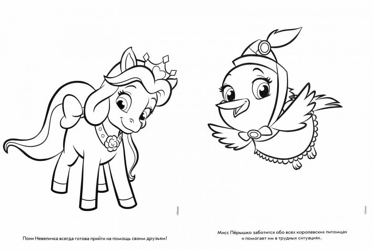 Coloring page adorable furry stories