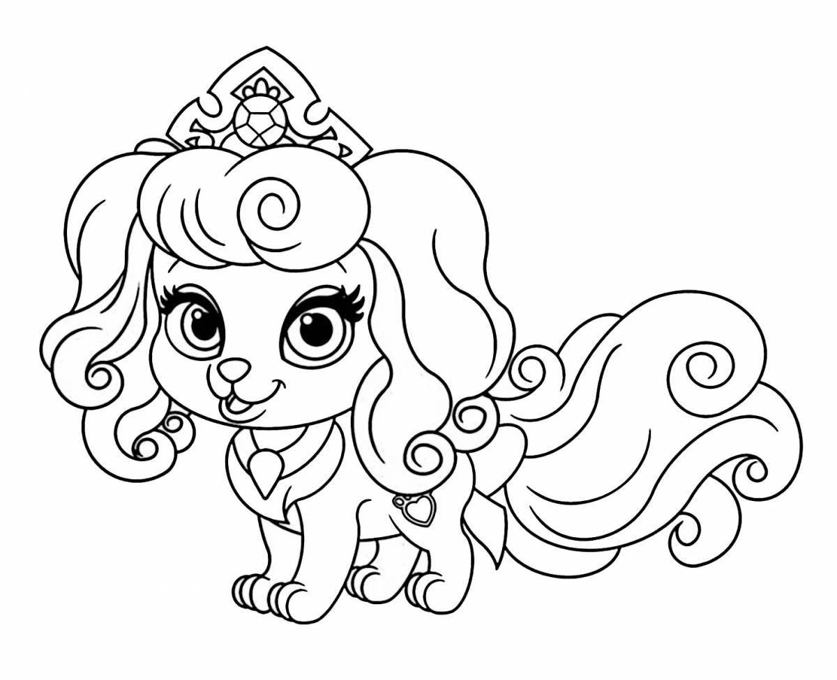 Coloring book exotic furry stories