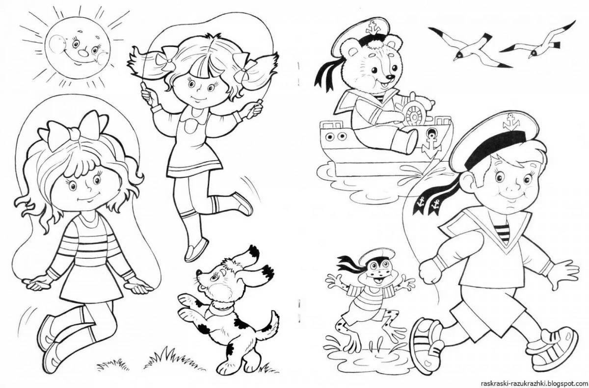 Photo Great coloring black and white photo program