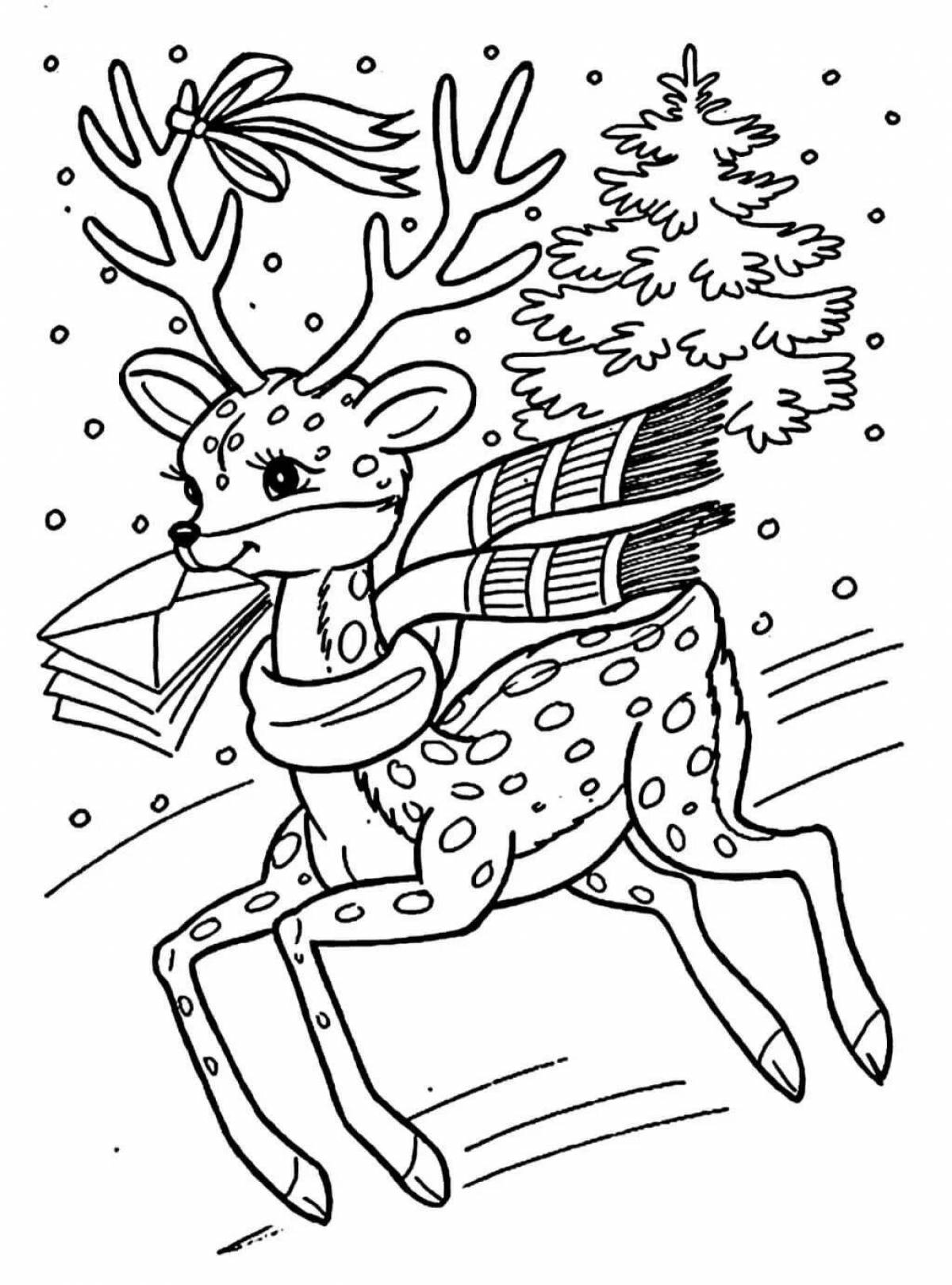Christmas deer #8