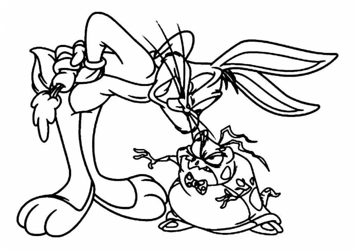 Awesome Space Jam Coloring Page