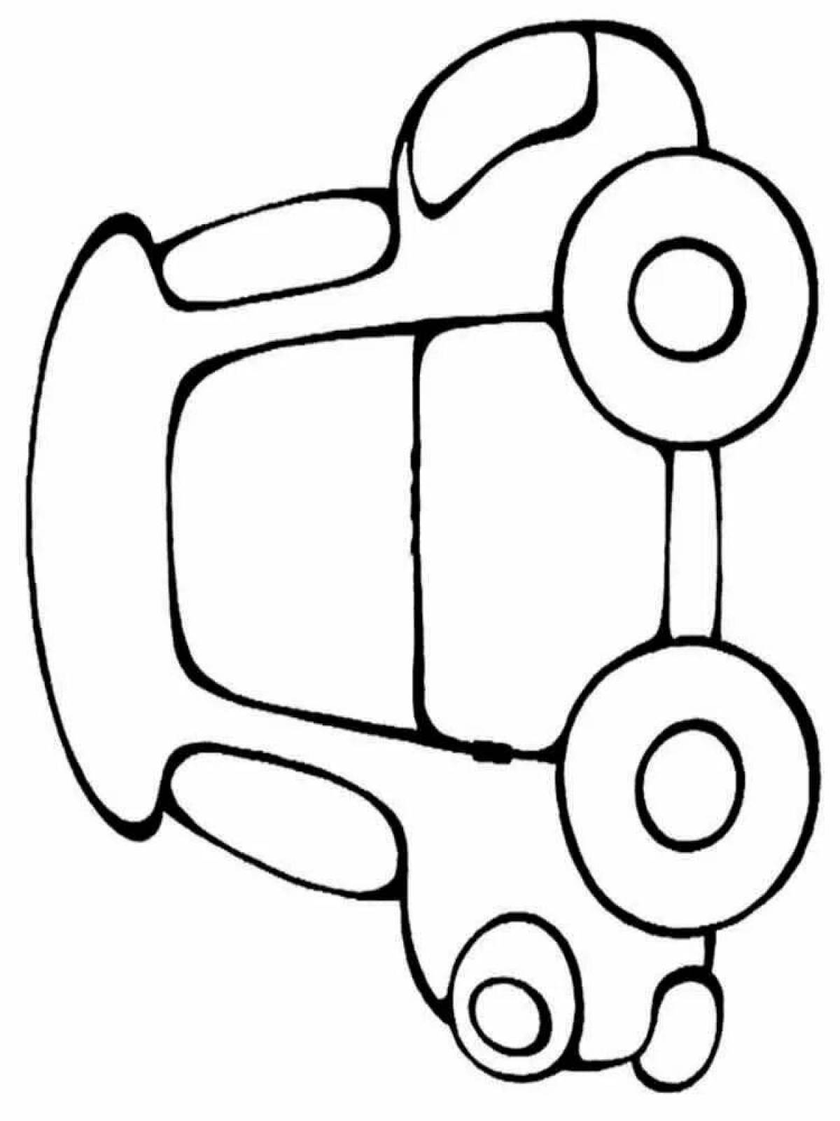 Colorful fun coloring pdf for kids