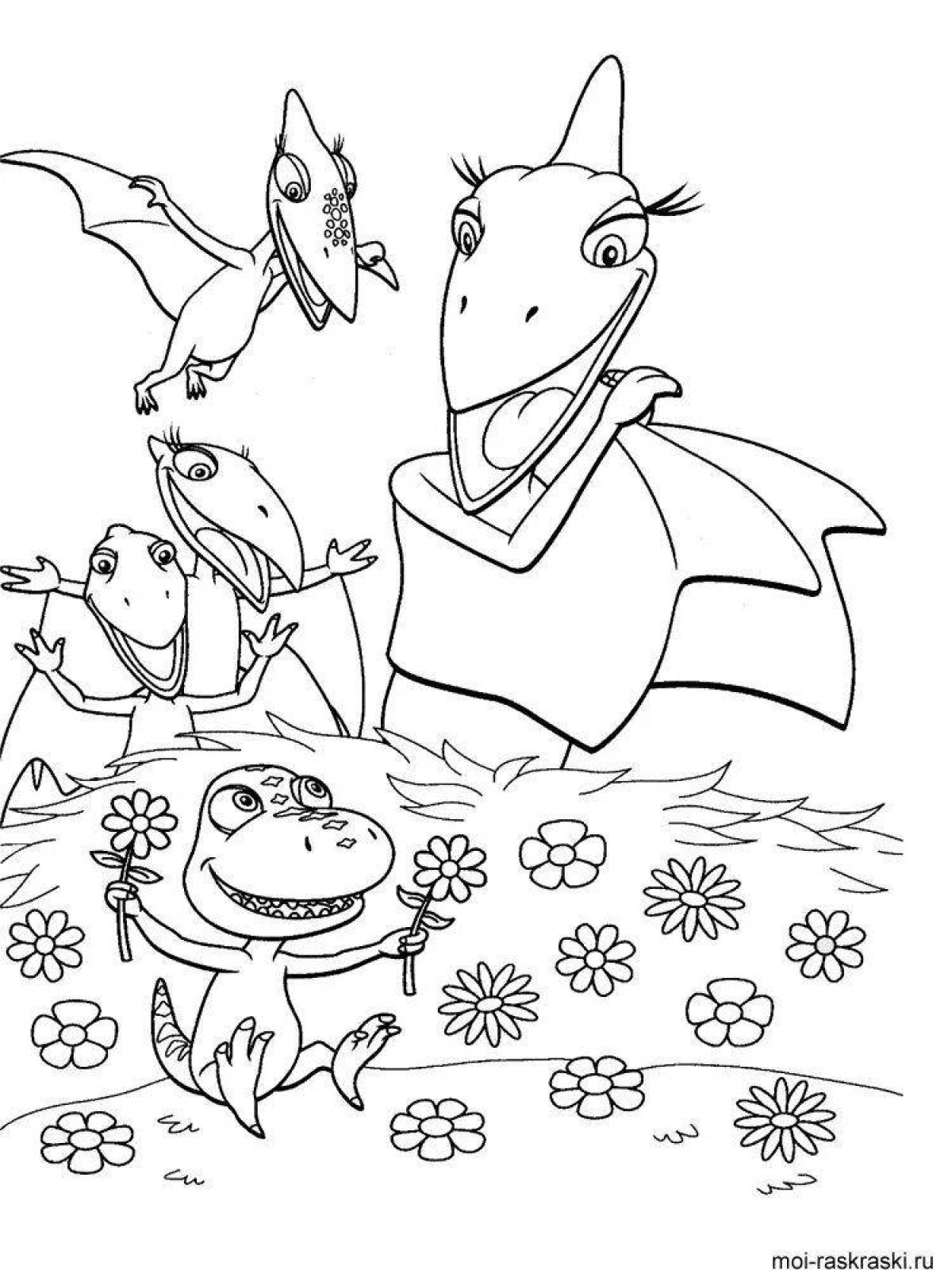 Grand Turbosaurus coloring page
