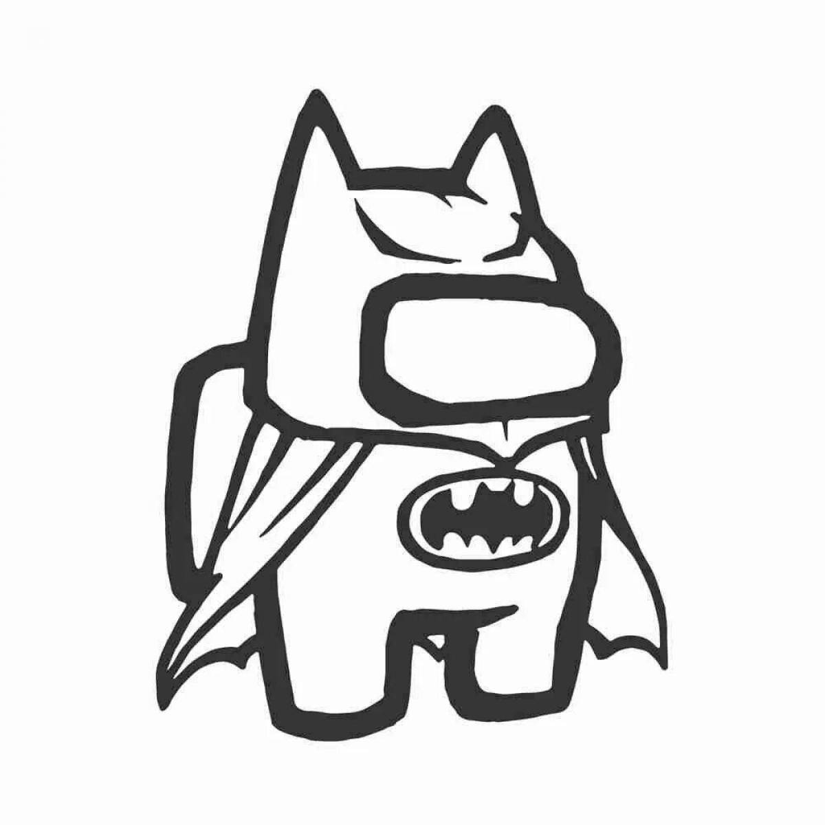 Страница раскраски sweet ace cat