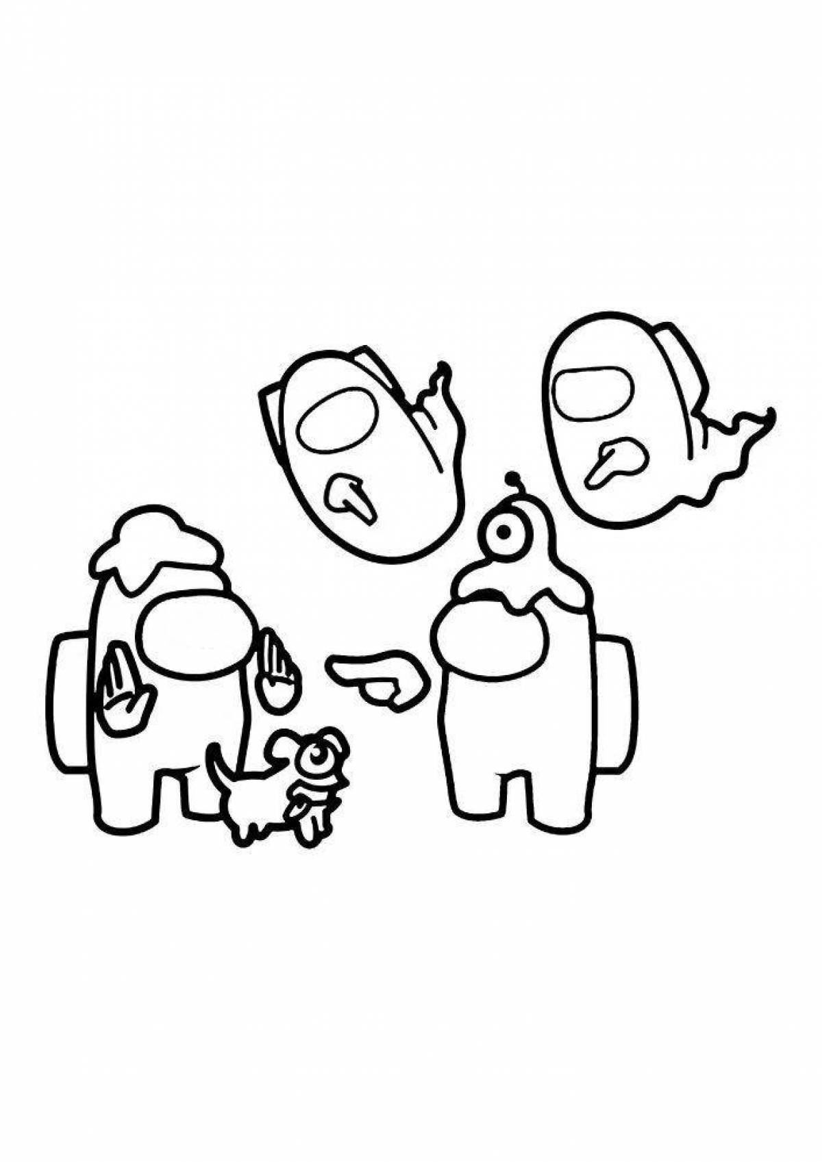 Живая раскраска ace cat