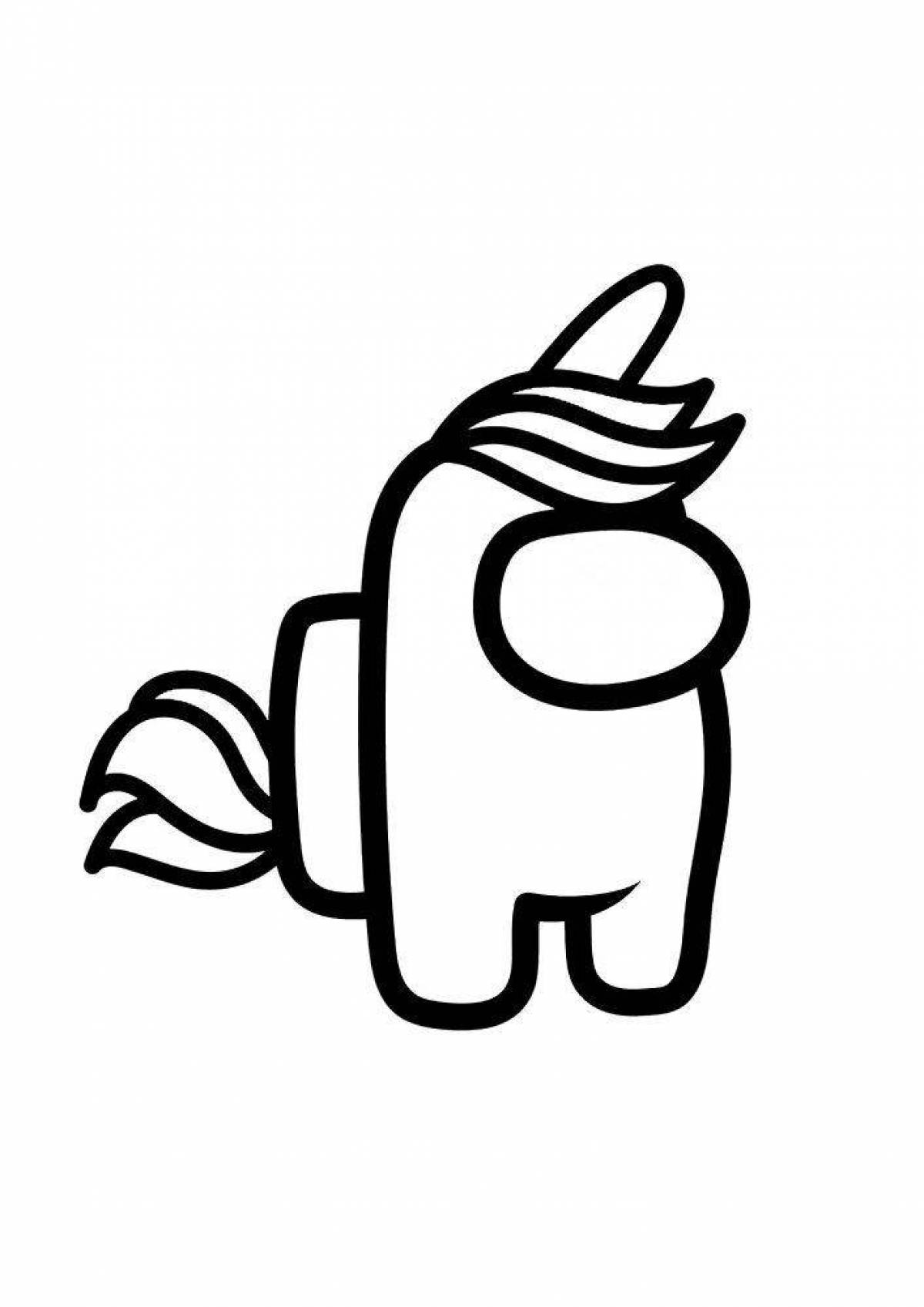 Великолепная страница раскраски ace cat