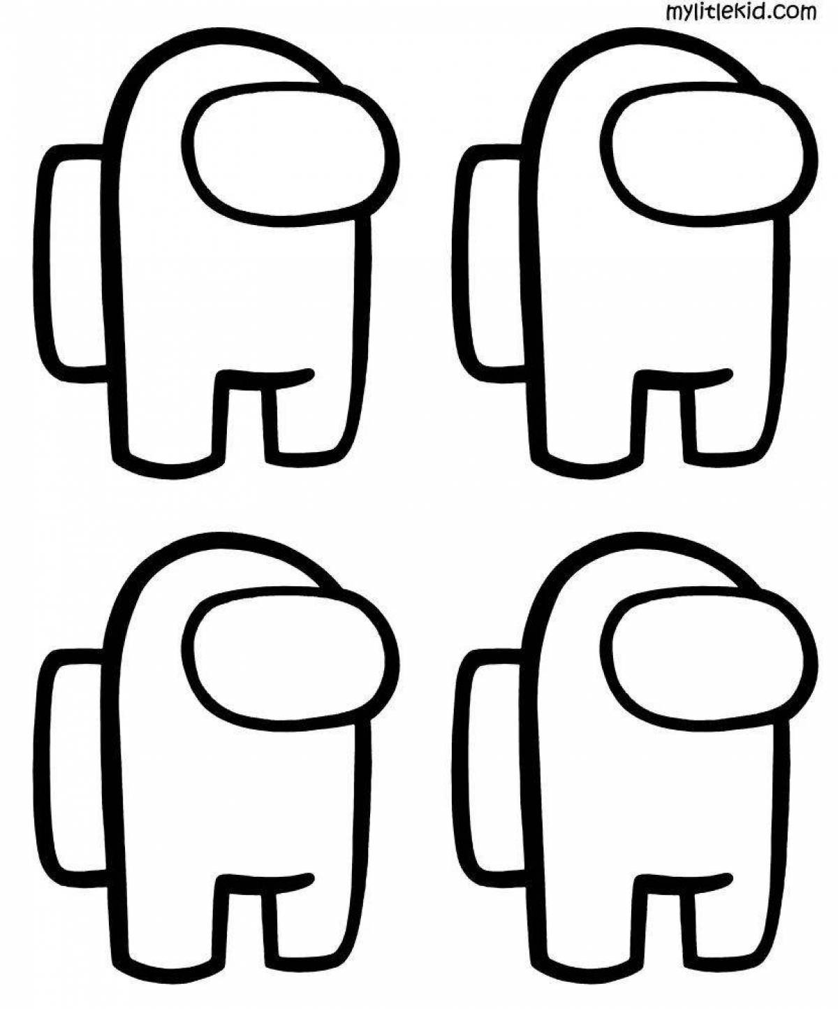 Раскраска умный туз-кошка