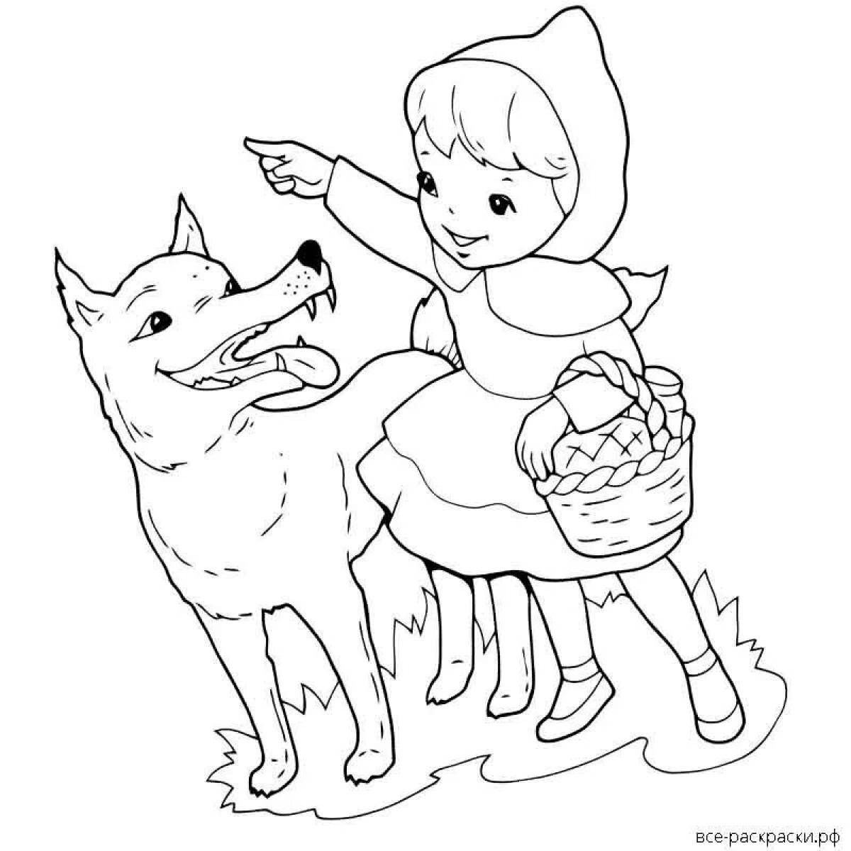 Wolf and little red riding hood #7