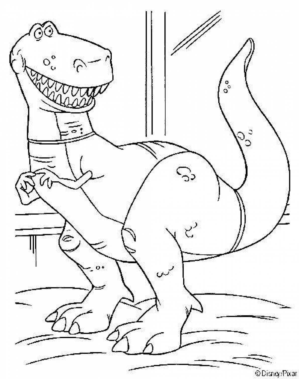 Tarbosaurus cartoon #1