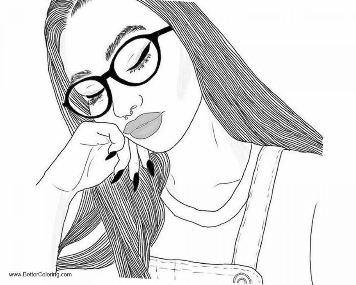 Coloring pages for girls 18 years old
