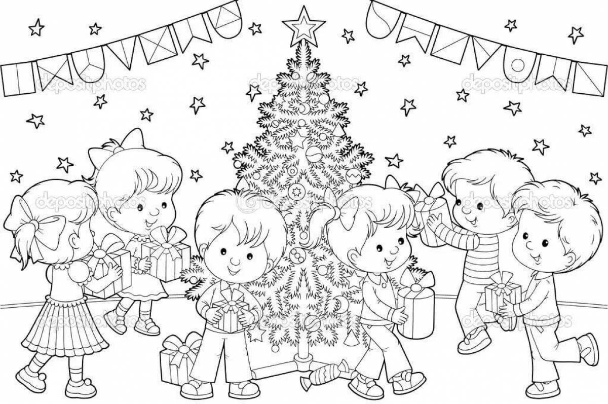 New Year's party in kindergarten #7