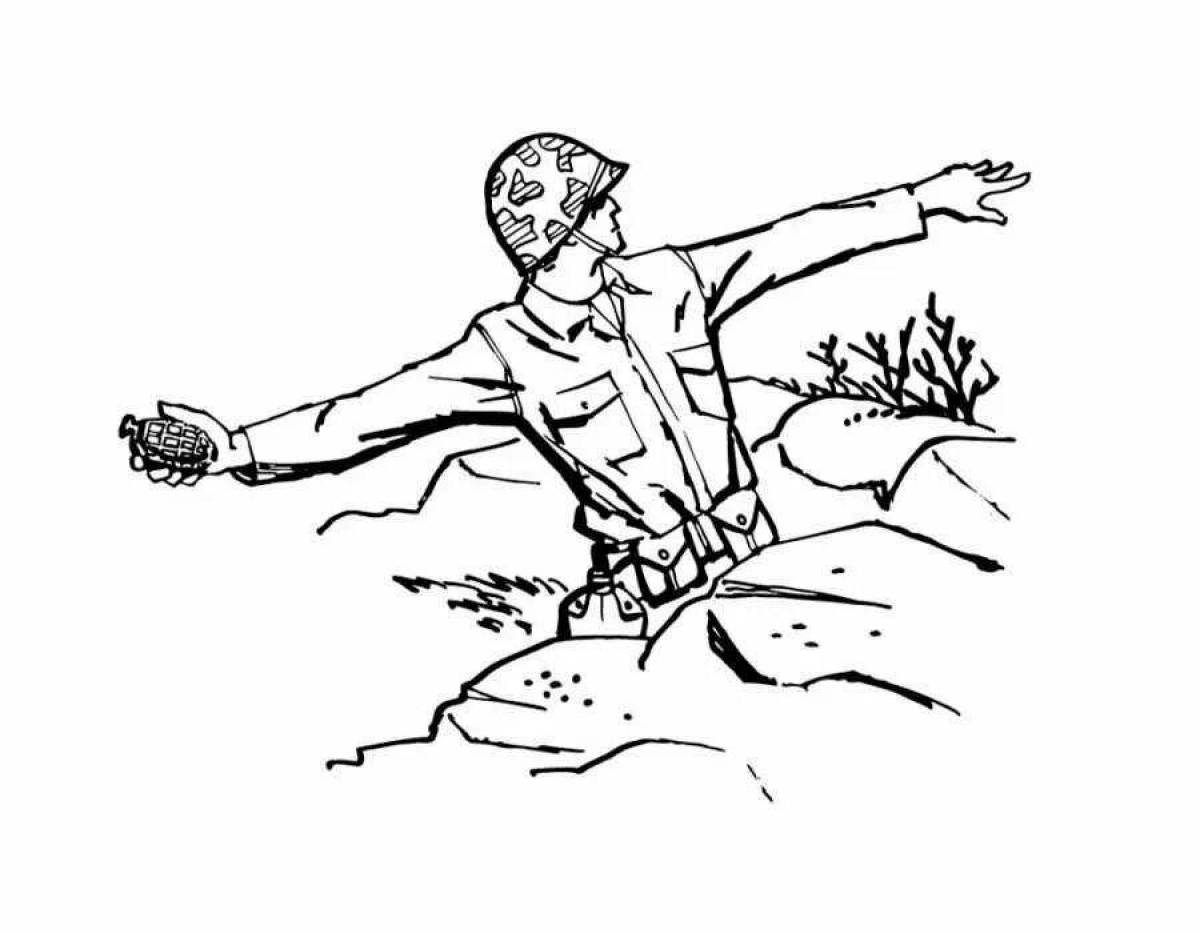 On a military theme the Great Patriotic War #2