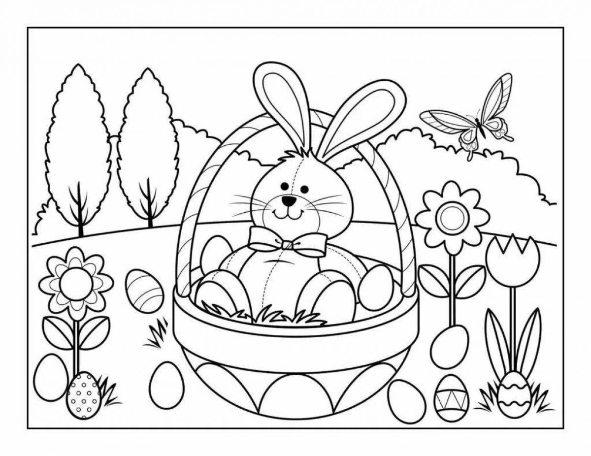 Great easter coloring book