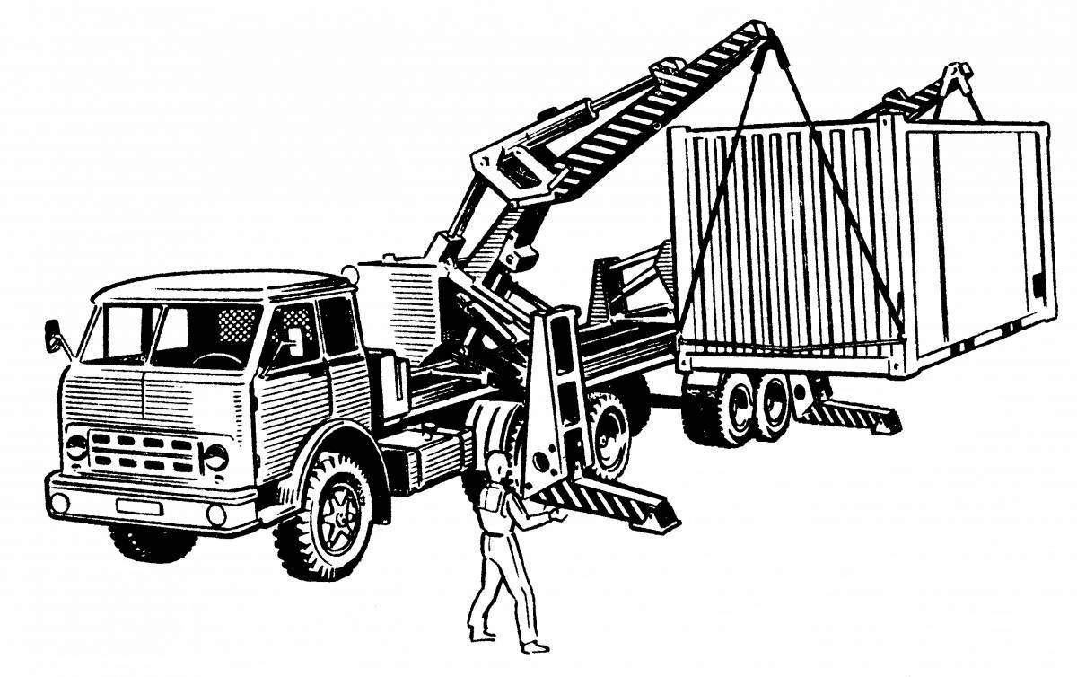 Colorful Coloring Page Handle