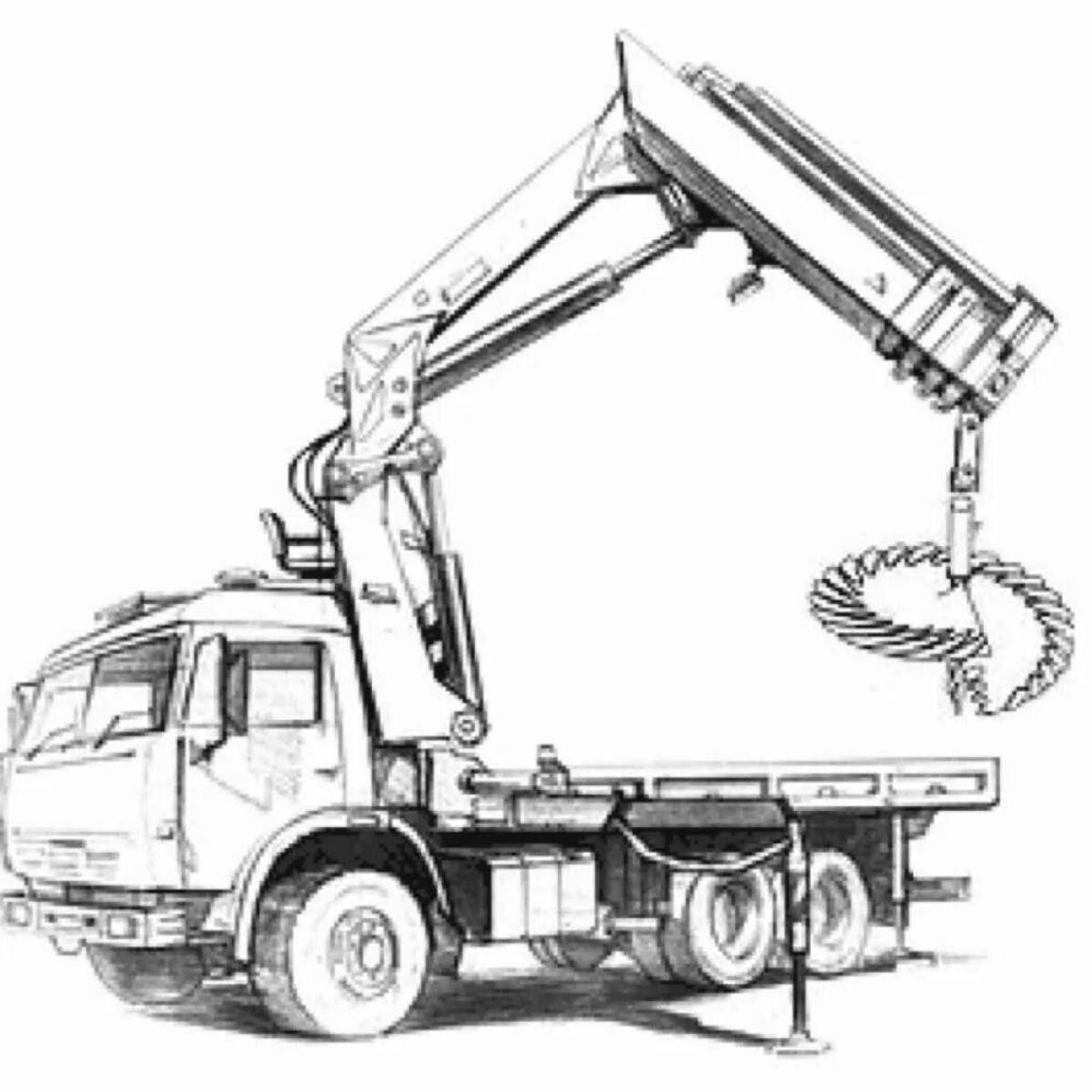 Coloring Page Flash Handle