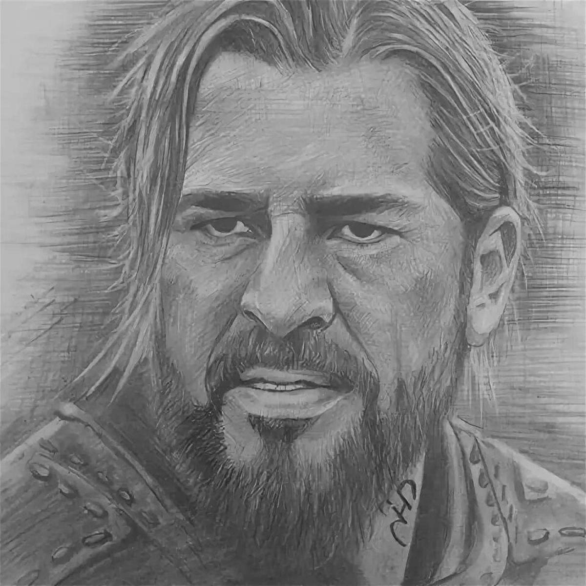 Красочная раскраска эртугрул