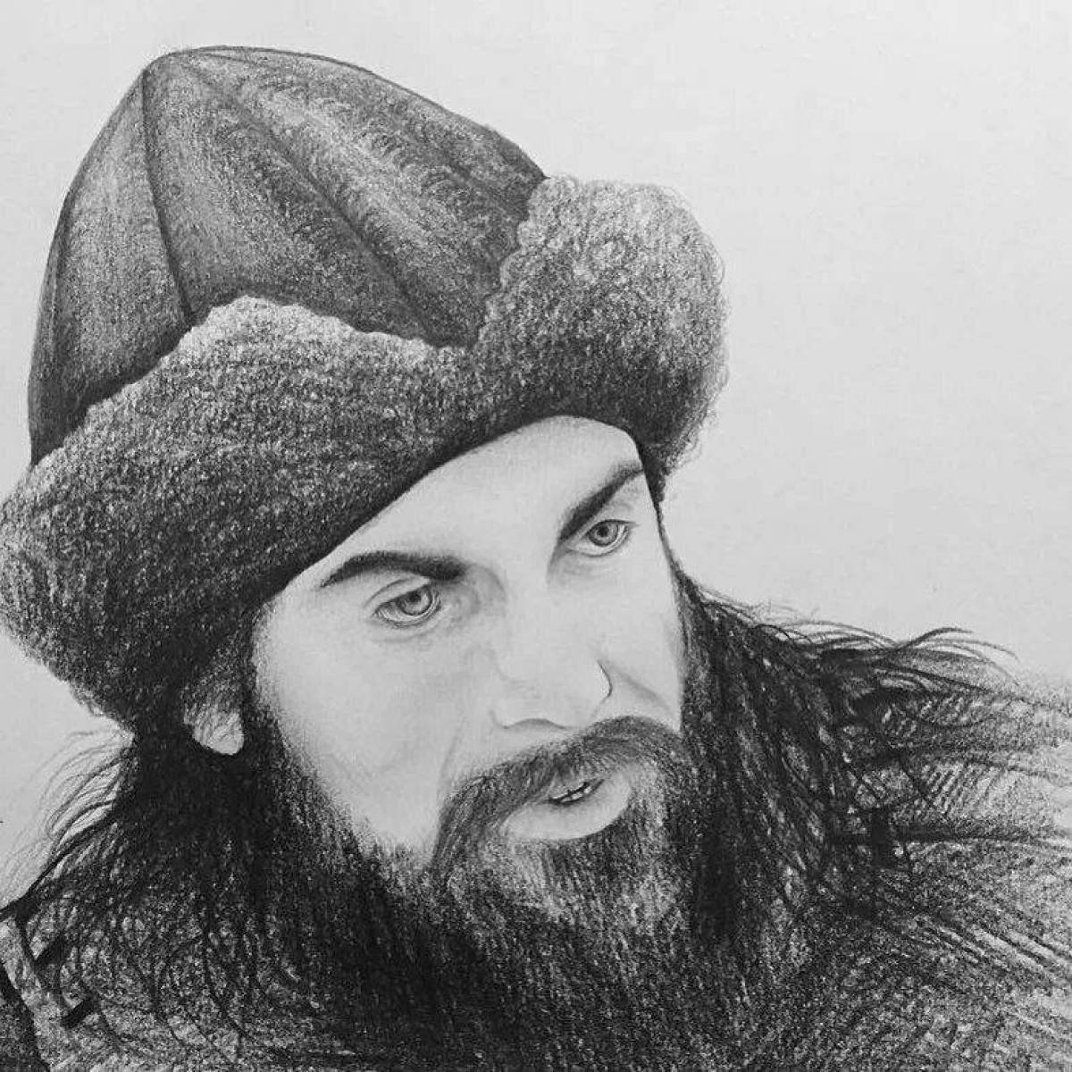 Раскраска игривый эртугрул