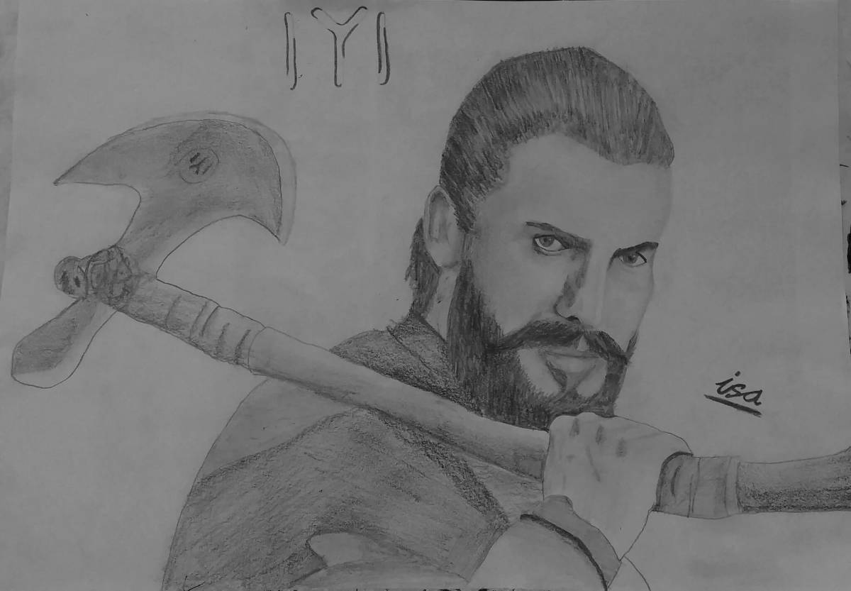 Привлекательная раскраска эртугрул