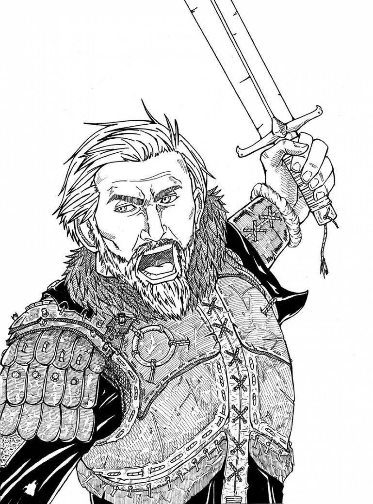 Tertugrul awesome coloring book