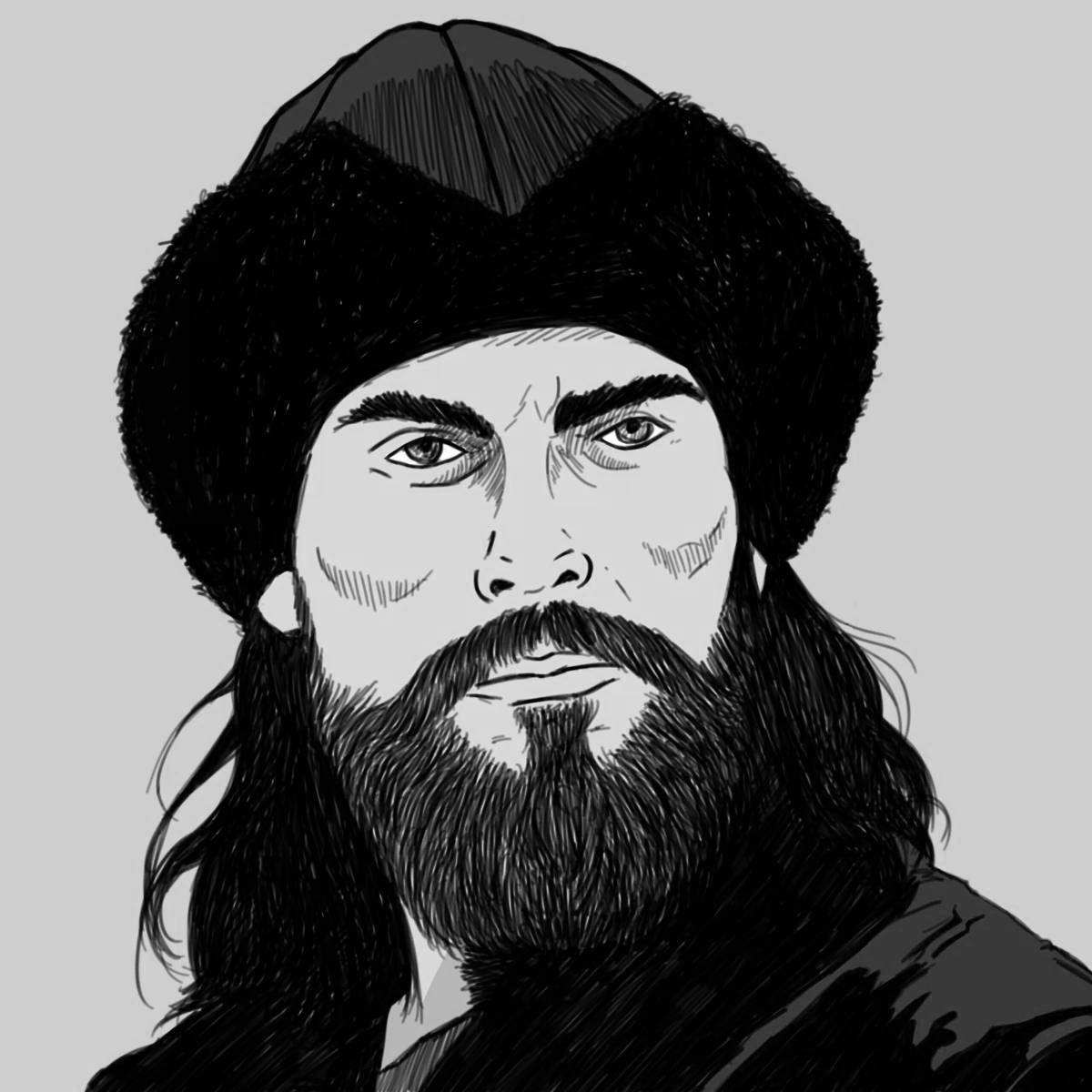 Coloring book shining ertugrul