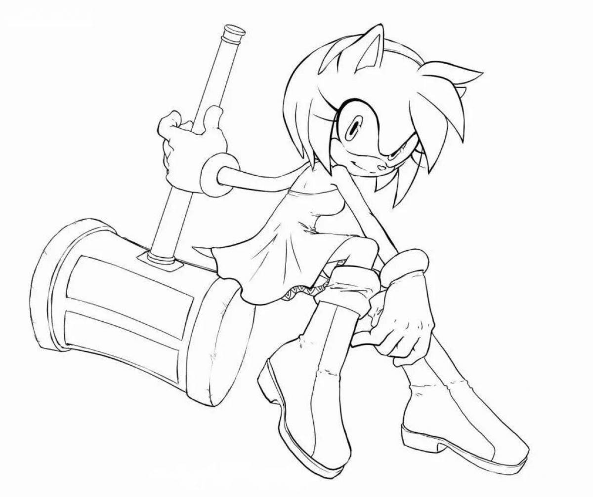 Раскраска Увлекательная раскраска эмми