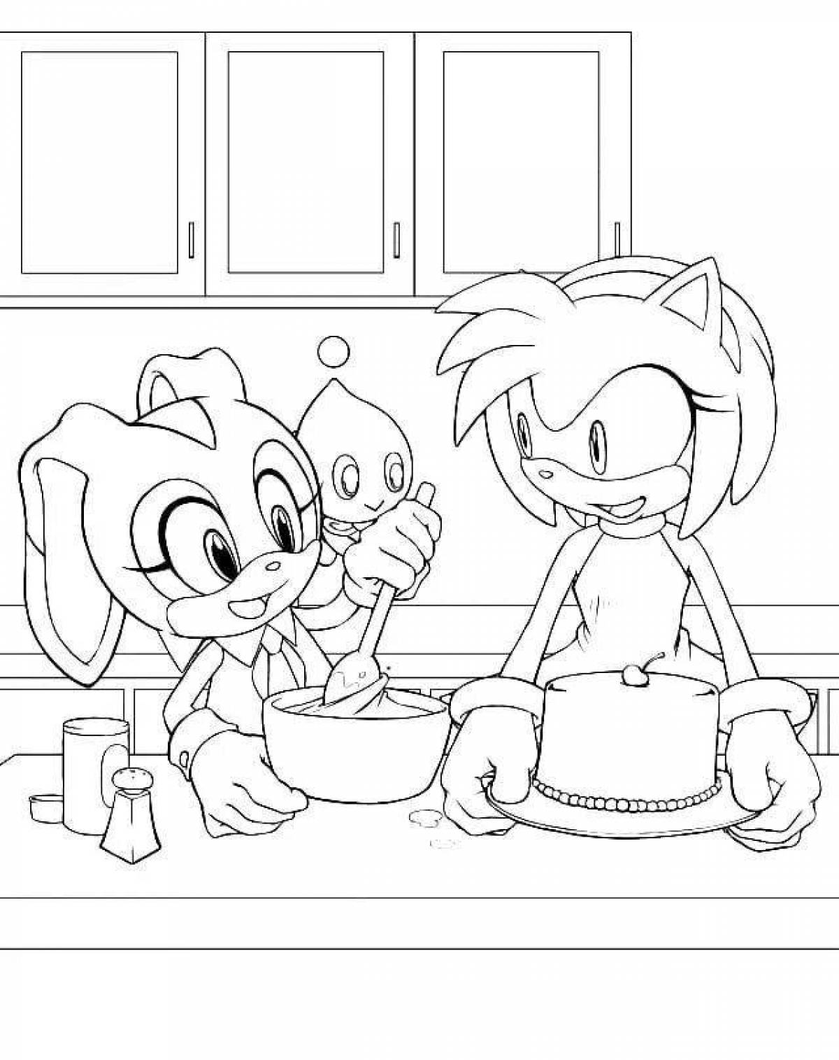 Раскраска Волнующая раскраска эмми