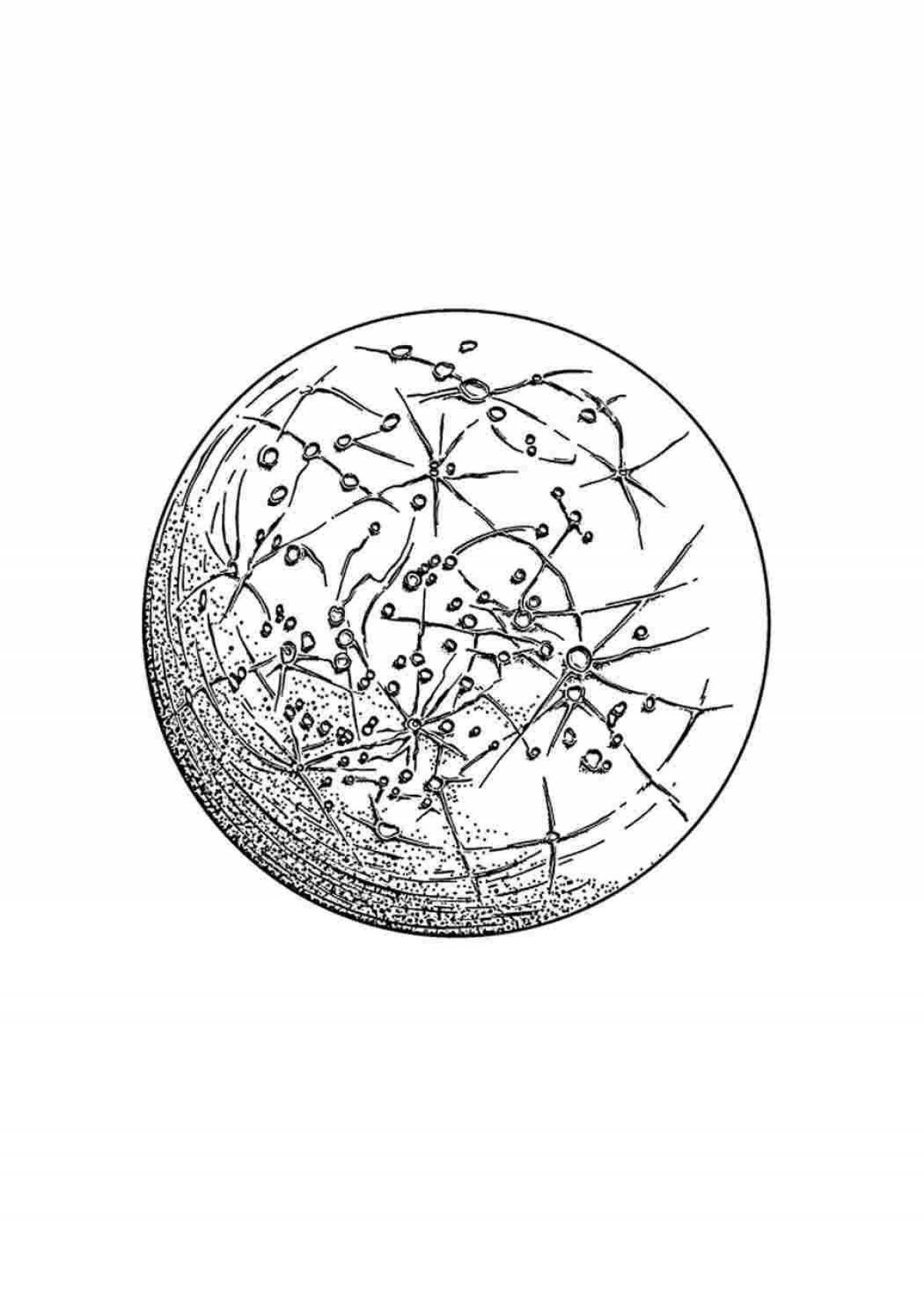 Amazing Mercury Coloring Page