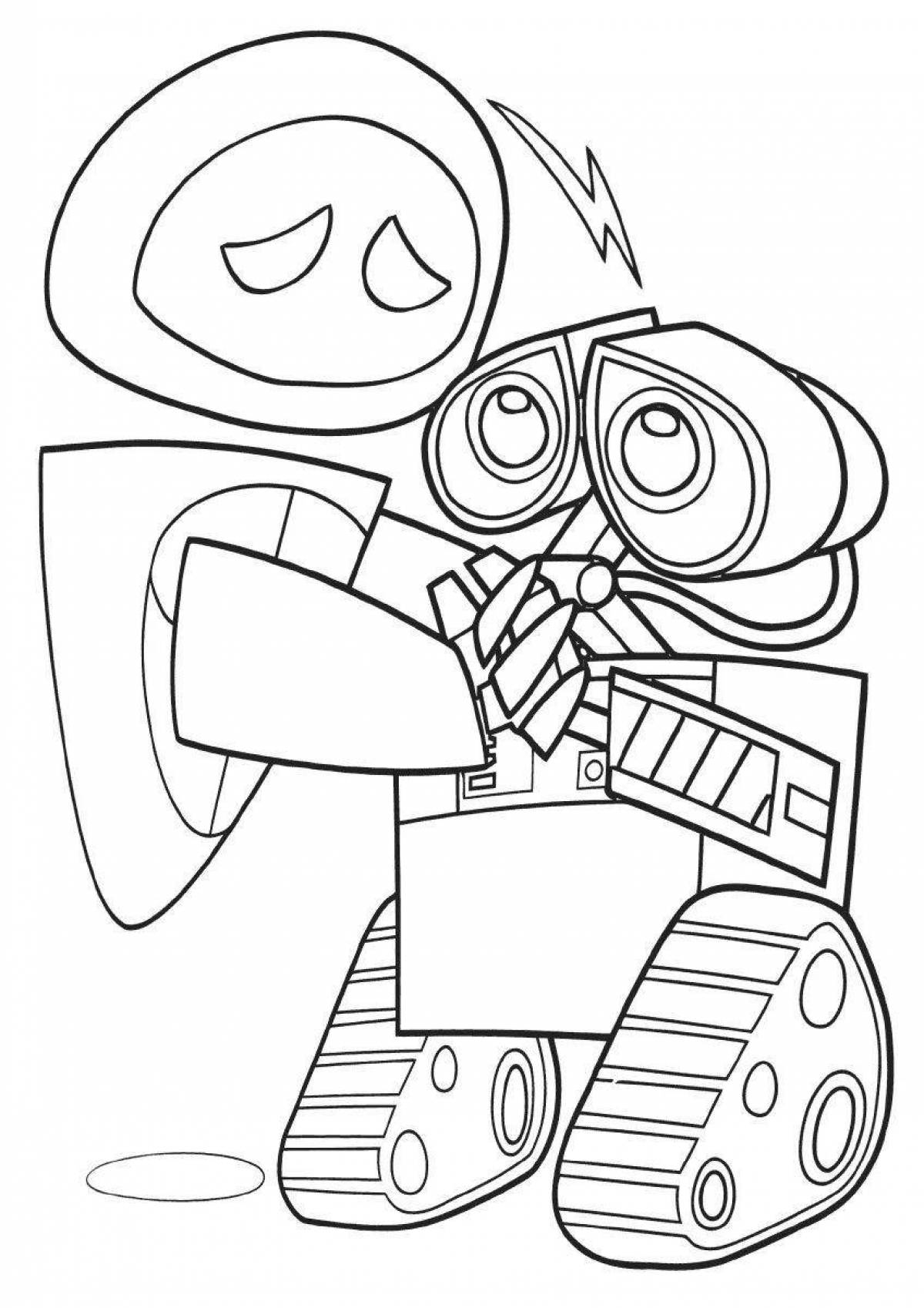 Glittering Valley carnival coloring page