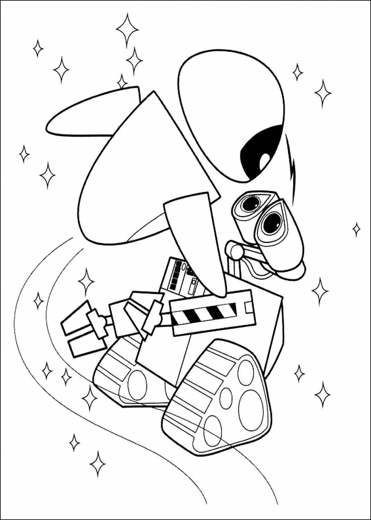 Раскраска карнавал в блестящей долине