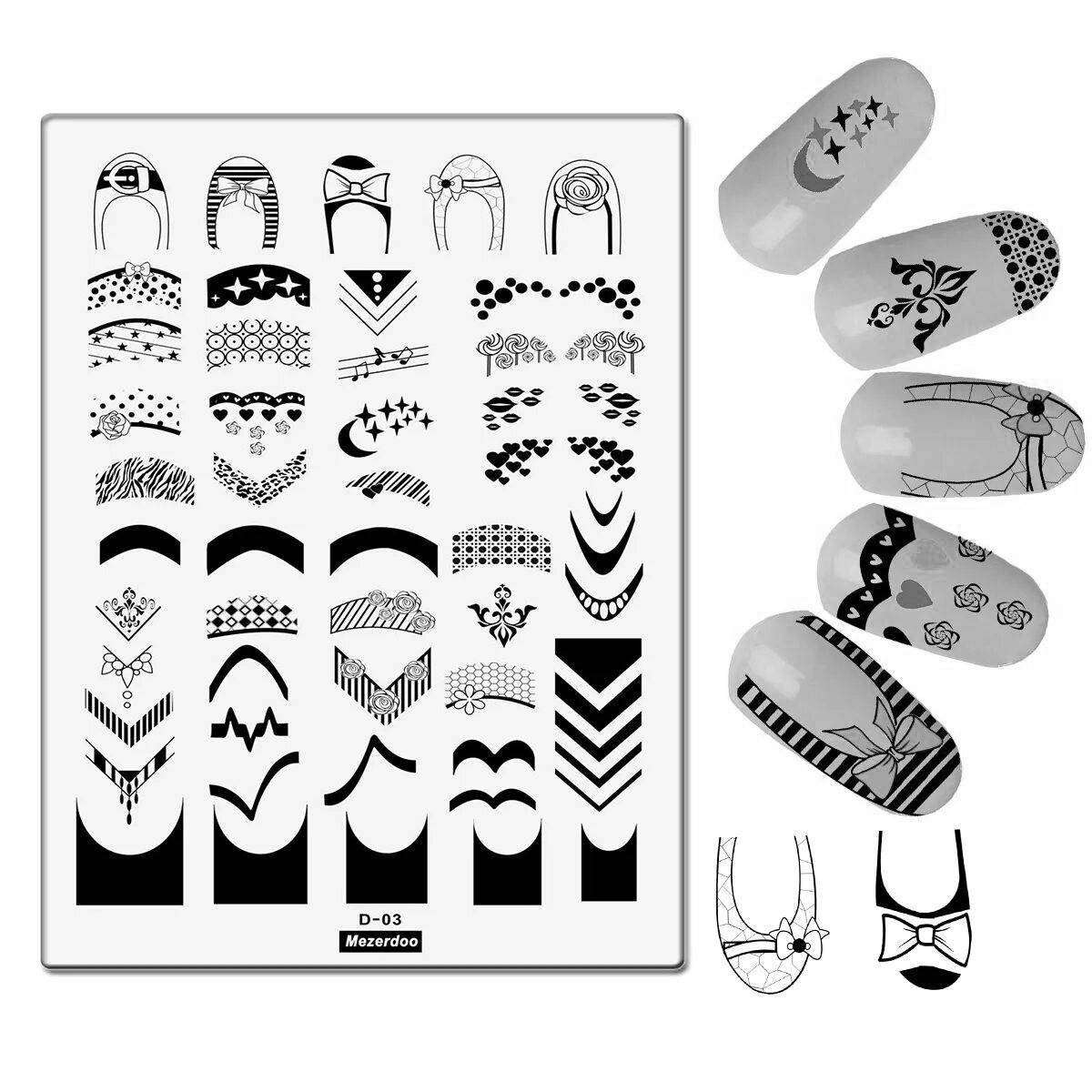 Unique paper nails coloring page