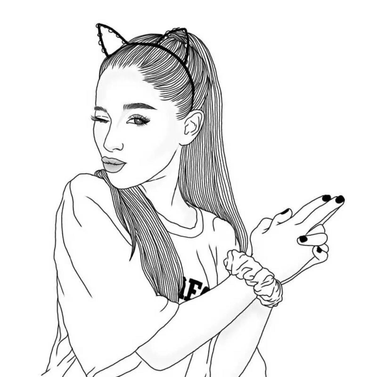 Coloring Pages For girls 10 years old cool tik tok (35 pcs) - download ...