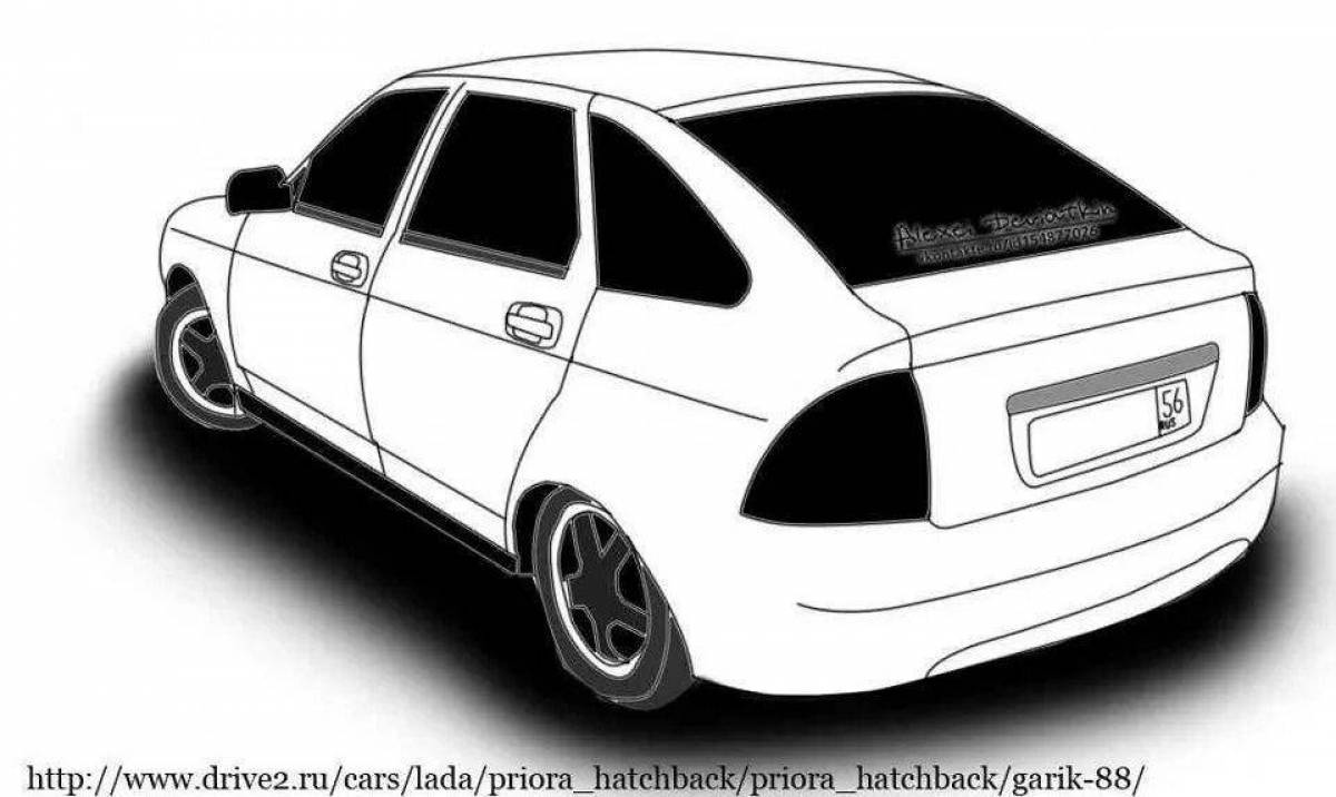 Креативная раскраска для мальчиков priora