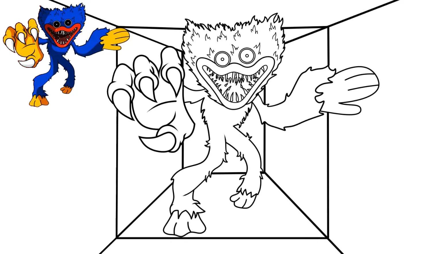 Splendorous hag waghy coloring page