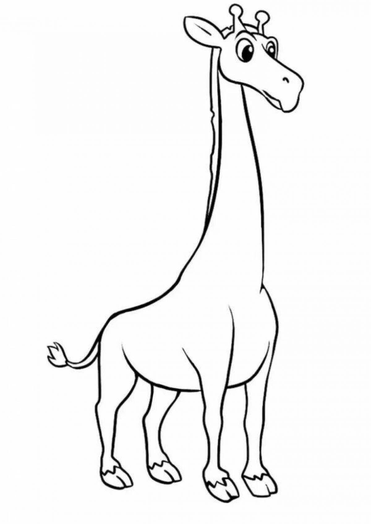 Giraffe without spots #4