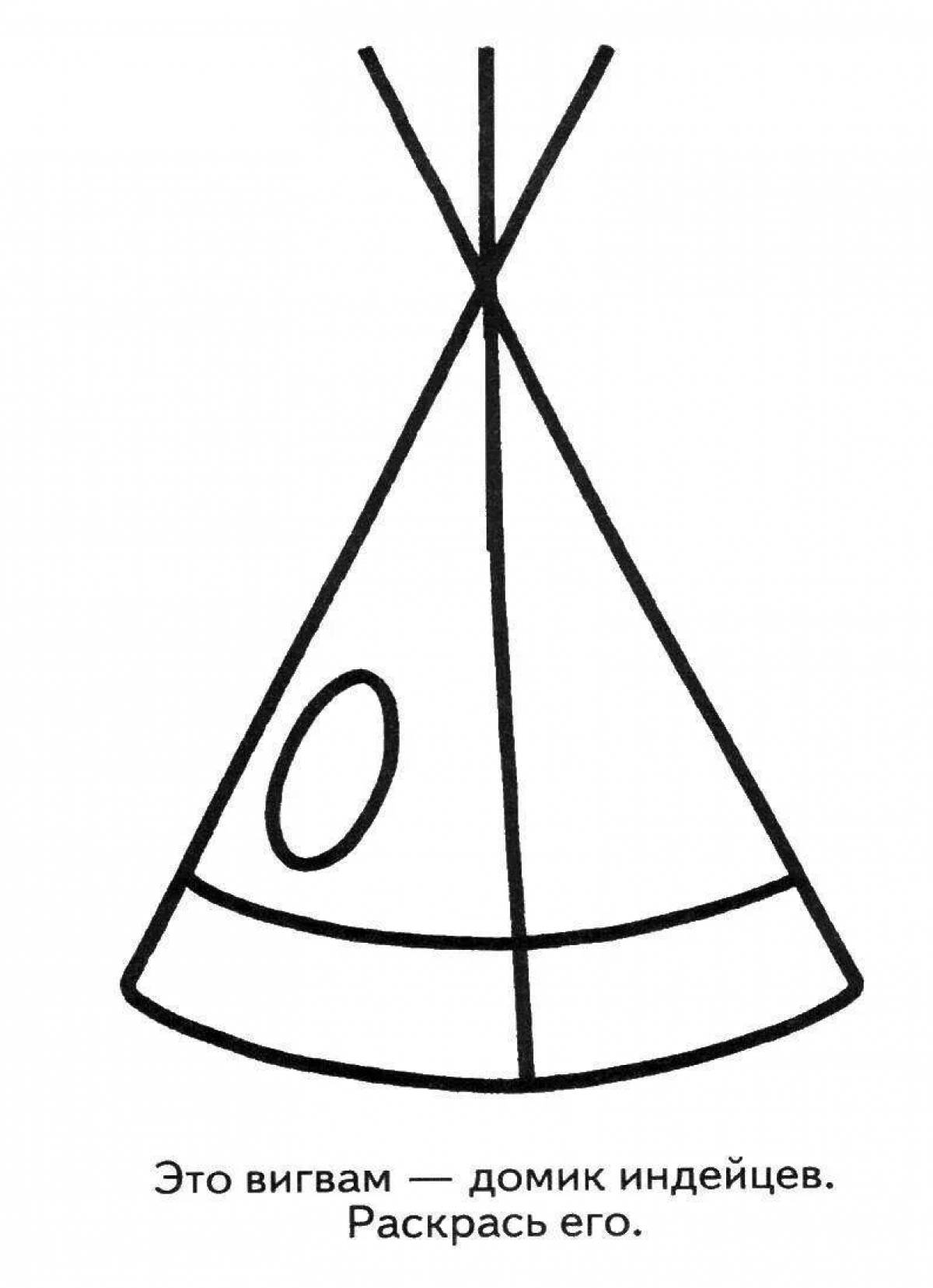 Яркая раскраска чам для самых маленьких